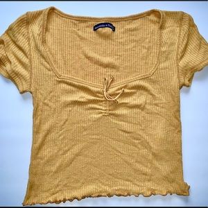 Yellow shirt from Abercrombie